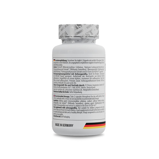 MST - Ashwagandha KSM 66® - 60 Caps | ROUGHBULL FITNESS