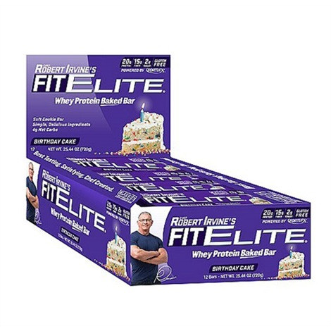 FortiFX FITElite 12x60g Bar Birthday Cake | ROUGHBULL FITNESS