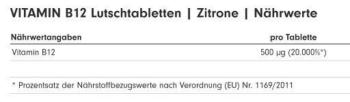 ProFuel Vitamin B12 - 240 Lutschtabletten Kirsche | ROUGHBULL FITNESS