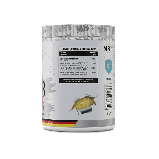 MST - Omega 3 Selected 300 Kapseln | ROUGHBULL FITNESS
