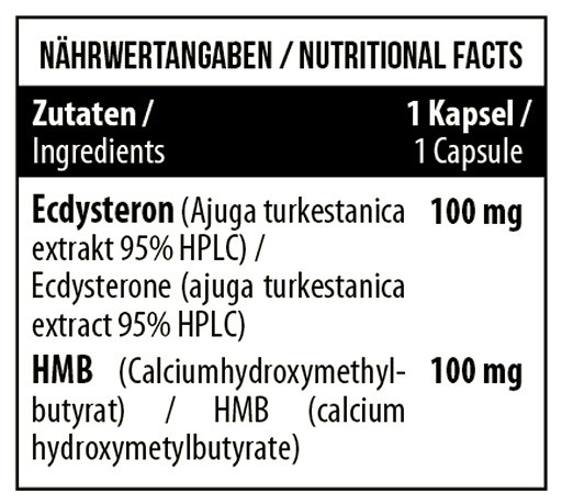 MST - Ecdysterone 95% Healthy 90 Kapseln | ROUGHBULL FITNESS