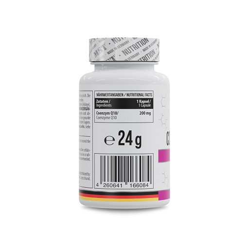 MST - Coenzyme Q10 - 200 mg 60 Kapseln | ROUGHBULL FITNESS