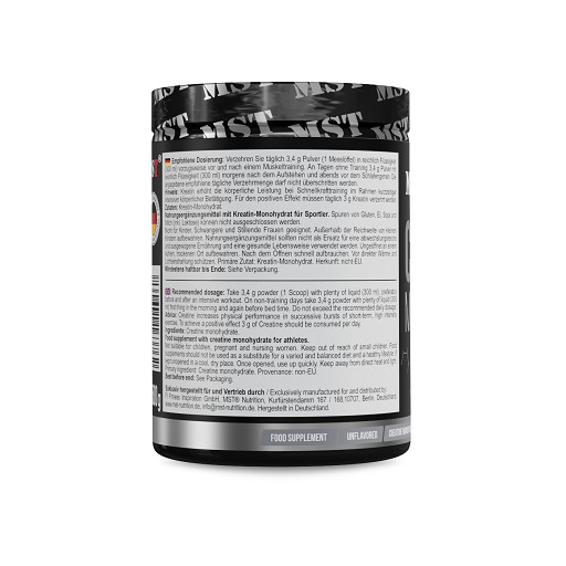 MST - Creatin Monohydrate 500g | ROUGHBULL FITNESS