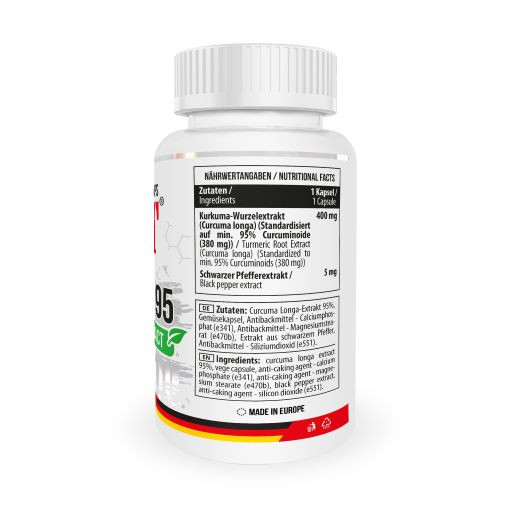 MST - Curcumin 95 Extract 60 Kapseln | ROUGHBULL FITNESS