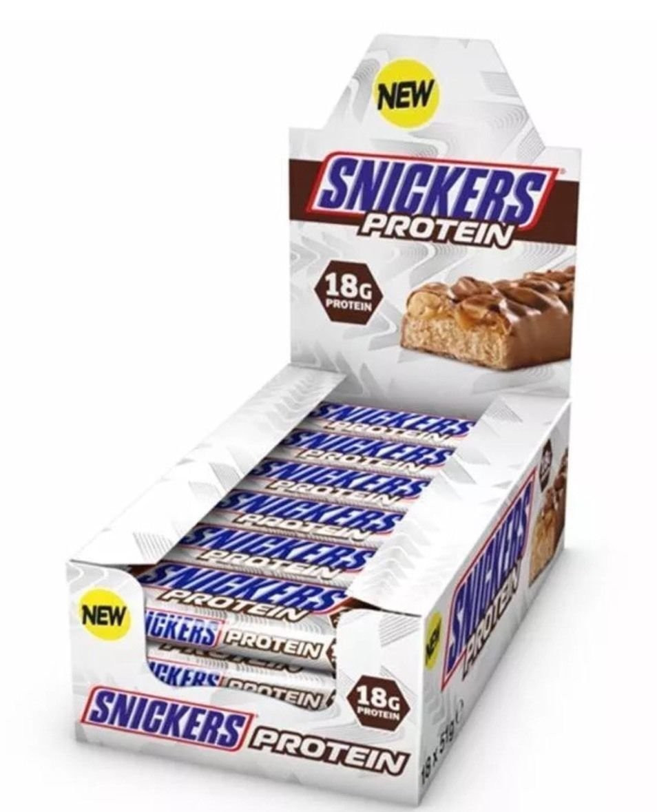 Snickers Protein Bar 18x 51g  Snickers | ROUGHBULL FITNESS