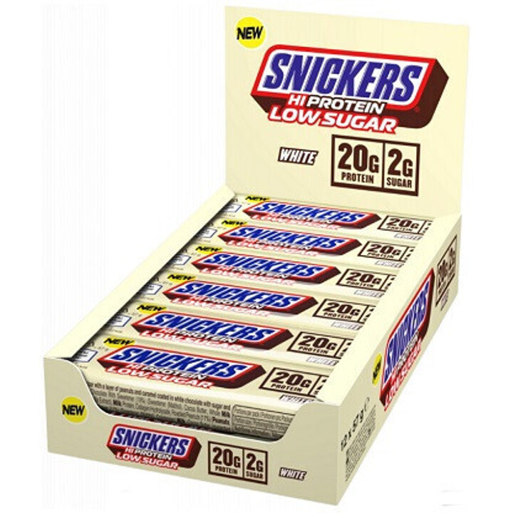 Snickers LOW SUGAR High Protein Bar (12x57g)