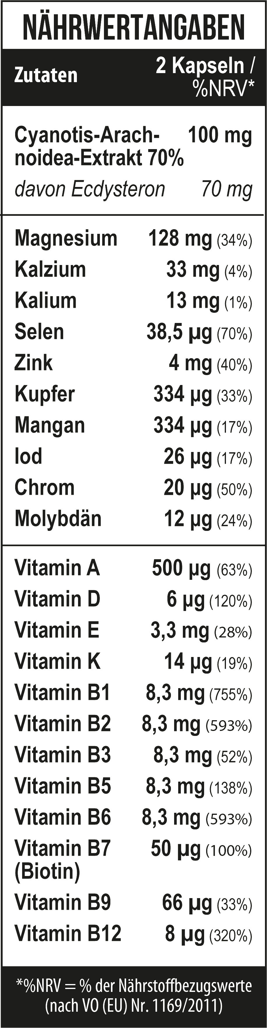 MST - Ecdysterone HPLC 90 Kapseln | ROUGHBULL FITNESS