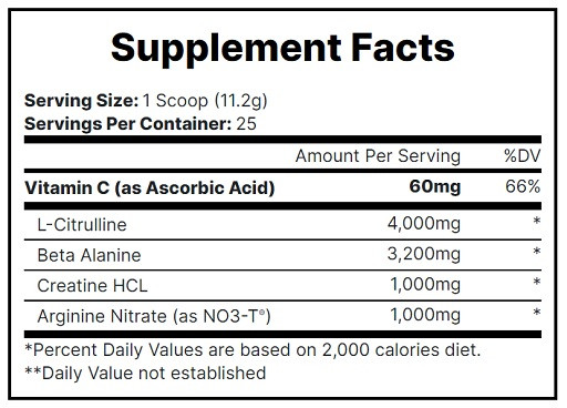 ProSupps HYDE Max Pump 280g (25 Serv.) Fruit Punch | ROUGHBULL FITNESS