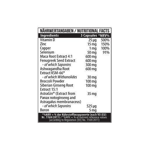 MST - Testo Booster Professional 90 Kapseln | ROUGHBULL FITNESS