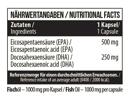 MST - Omega 3 Triglyciride 75% - 300 Softgels | ROUGHBULL FITNESS