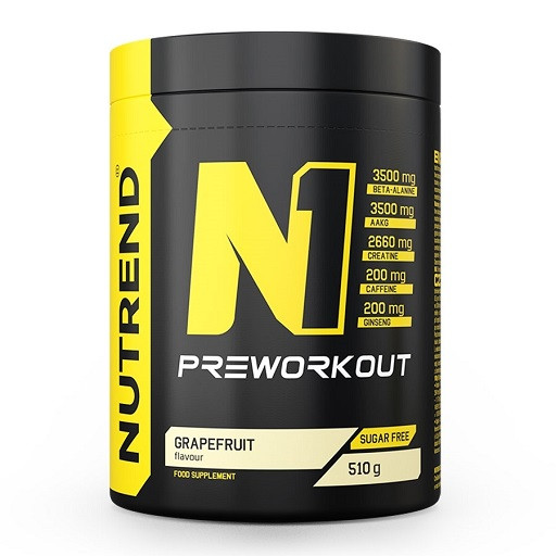Nutrend N1 Preworkout 510g Grapefruit | ROUGHBULL FITNESS