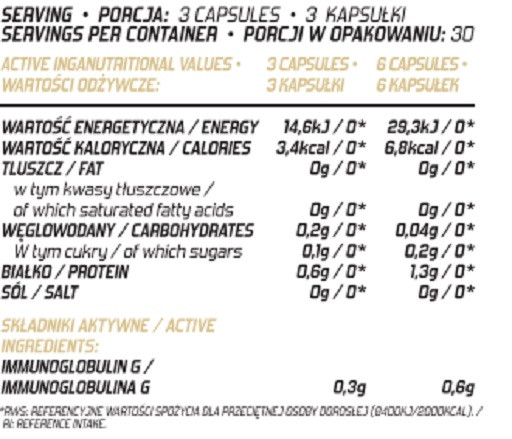 Evolite Nutrition Colostrum 30% - 90 Kapseln | ROUGHBULL FITNESS