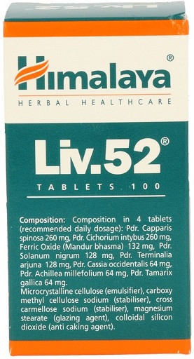 Himalaya Liv. 52 100 Tabletten | ROUGHBULL FITNESS