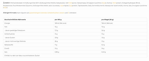 More Nutrition Protein Bar 10x50g White Chocolate Peanut Caramel | ROUGHBULL FITNESS
