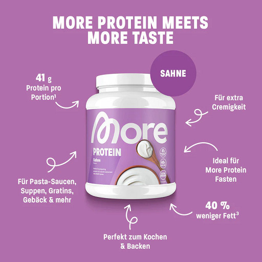 More Nutrition Protein Sahne Sauce 600g | ROUGHBULL FITNESS