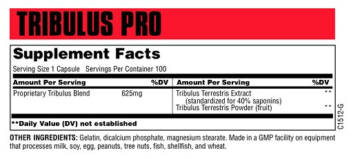 Universal Tribulus Pro 110 Kapsel | ROUGHBULL FITNESS