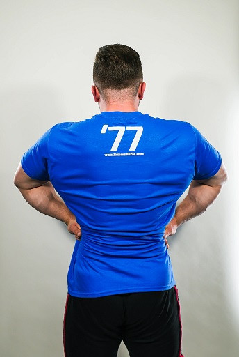 Universal Animal T-Shirt Blue '77 XXL | ROUGHBULL FITNESS