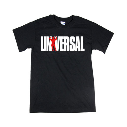 Universal T-Shirt "Universal" schwarz | ROUGHBULL FITNESS