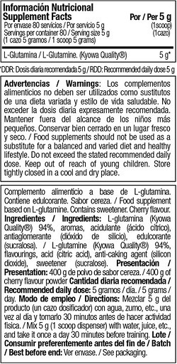 Zoomad One Raw Glutamine 400g | ROUGHBULL FITNESS