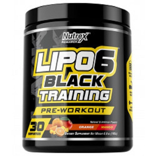 Nutrex Lipo 6 Black TRAINING Pre-Workout 201g (30 Serv) | ROUGHBULL FITNESS