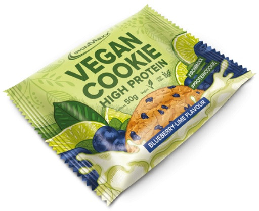 IronMaxx Vegan Cookie 12 x 50g Coconut Vanilla | ROUGHBULL FITNESS
