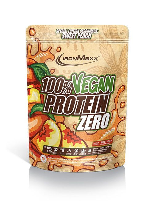 IronMaxx 100% Vegan Protein Zero 500g Strawberry Lime | ROUGHBULL FITNESS