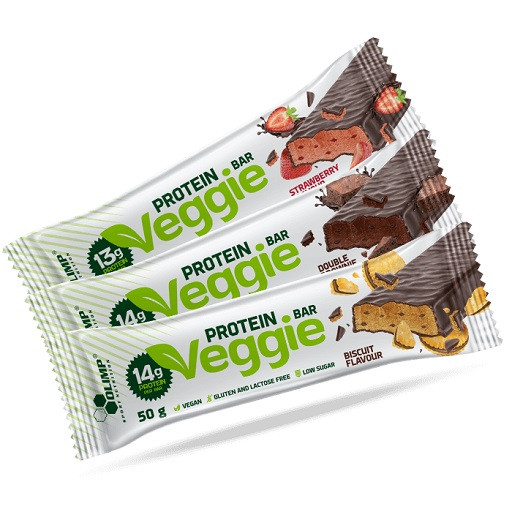 Olimp Veggie Protein Bar 24x50g | ROUGHBULL FITNESS