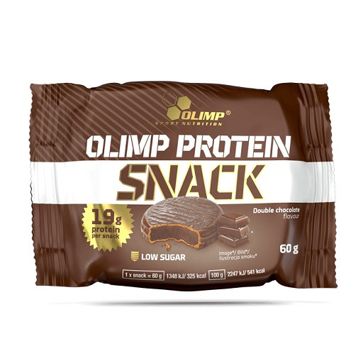 Olimp Protein Snack 60g  Double Chocolate | ROUGHBULL FITNESS