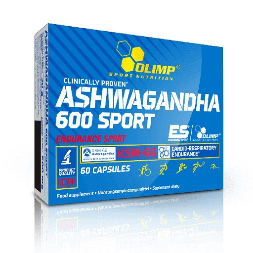 Olimp Ashwagandha 600 Sport 60 Kapslen | ROUGHBULL FITNESS