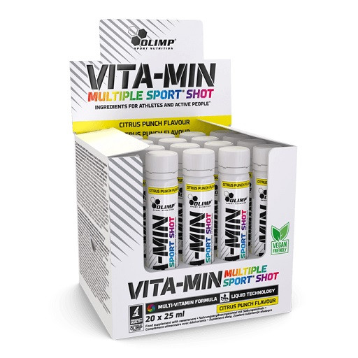 Olimp Vita-Min Multiple Sport Shot (20x25ml) | ROUGHBULL FITNESS