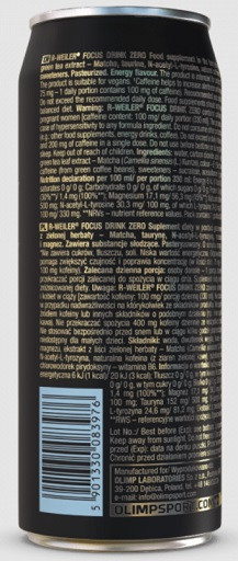 Olimp R-Weiler Focus Drink Zero 24x 330ml Energy | ROUGHBULL FITNESS