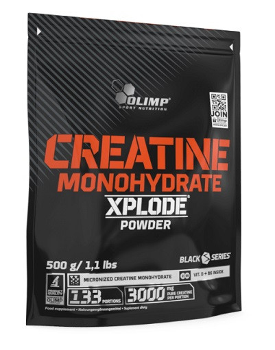 Olimp Creatine Monohydrate Xplode BEUTEL Lemon  500g | ROUGHBULL FITNESS