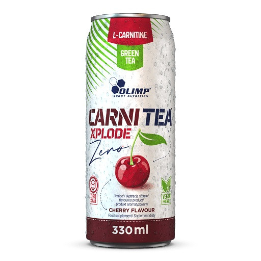 Olimp Carni Tea Xplode Zero Cherry (24x330ml) | ROUGHBULL FITNESS