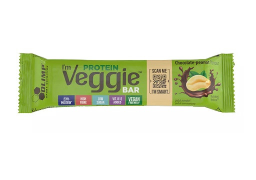 Olimp Im Veggie Protein Bar 25x50g Choco Nut | ROUGHBULL FITNESS