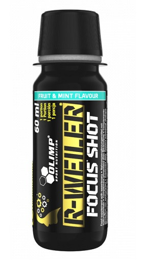 R-Weiler Focus Shot 9x60ml Fruit Mint | ROUGHBULL FITNESS