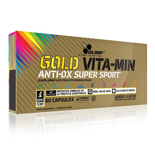 Olimp Gold Vita-Min Anti-Ox Super Sport 60 Kapsel | ROUGHBULL FITNESS
