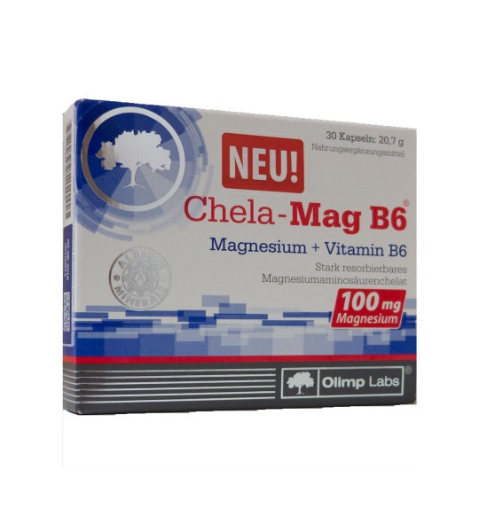 Olimp Chela Mag B6 - 30 Kapsel | ROUGHBULL FITNESS