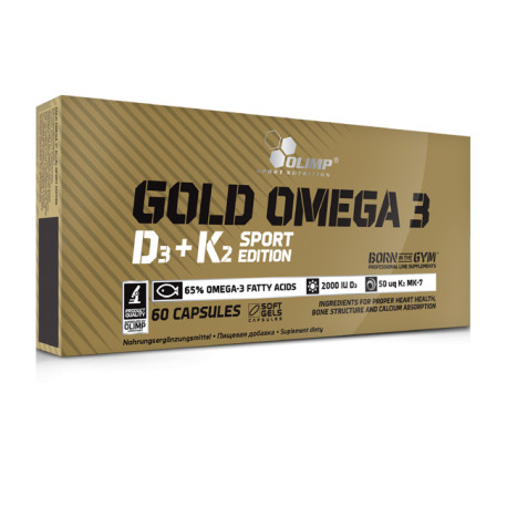 Olimp Omega 3 D3 + K2 - 30 Kapsel | ROUGHBULL FITNESS