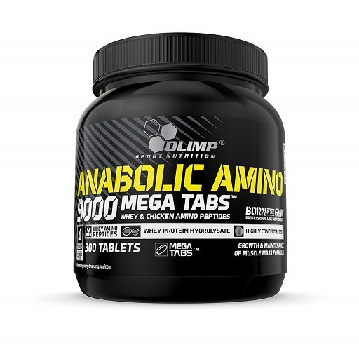 Olimp Anabolic Amino 9000 Mega Caps - 300 Tabletten | ROUGHBULL FITNESS