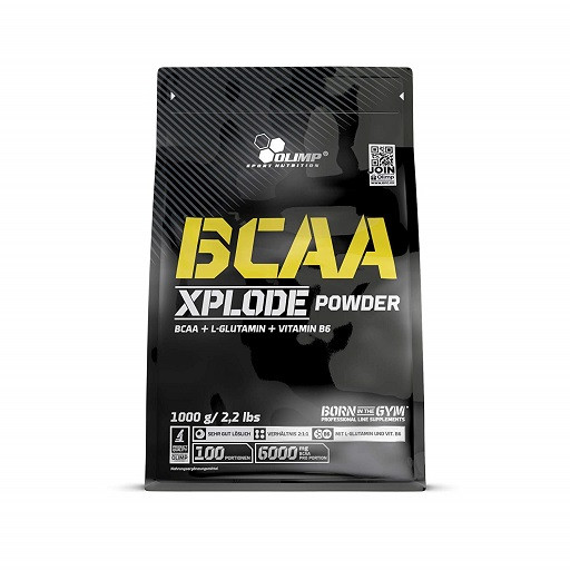 Olimp BCAA Xplode Powder - 1kg Erdbeere | ROUGHBULL FITNESS