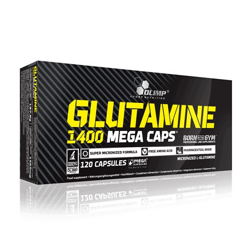 Olimp L-Glutamine Mega Caps - 120 Kapsel | ROUGHBULL FITNESS
