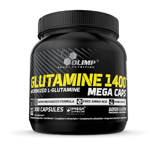 Olimp L-Glutamine Mega Caps - 300 Kapsel | ROUGHBULL FITNESS
