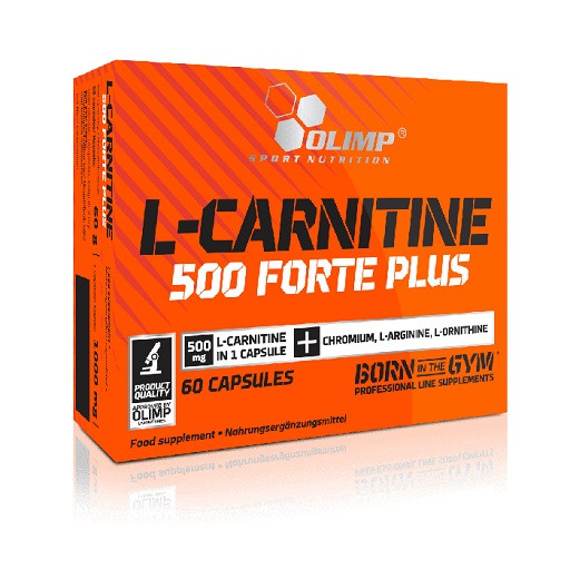 Olimp L-Carnitine 500 Forte Plus - 60 Kapsel | ROUGHBULL FITNESS