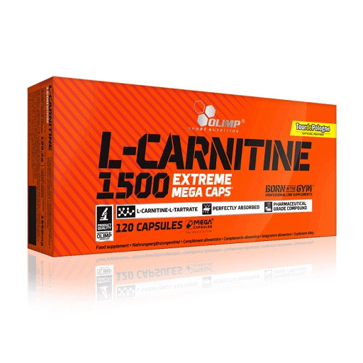 Olimp L-Carnitine 1500 Extreme Mega Caps - 120 Kapsel | ROUGHBULL FITNESS