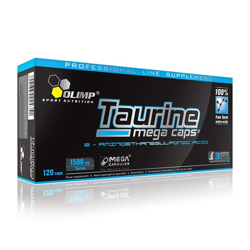 Olimp Taurine Mega Caps 120 Kapsel | ROUGHBULL FITNESS