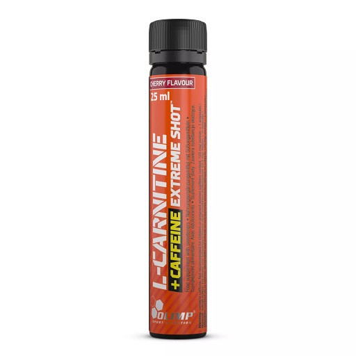 Olimp L-Carnitine + Caffeine Extreme Shot 10x25ml Kirsche | ROUGHBULL FITNESS