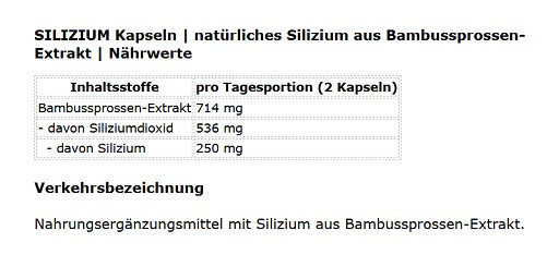 ProFuel Silizium 240 Kapseln | ROUGHBULL FITNESS
