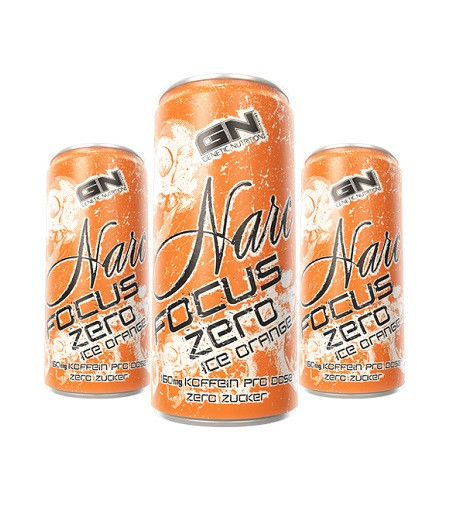 GN Narc Focus Ice Orange - 24x 250ml Dosen | ROUGHBULL FITNESS