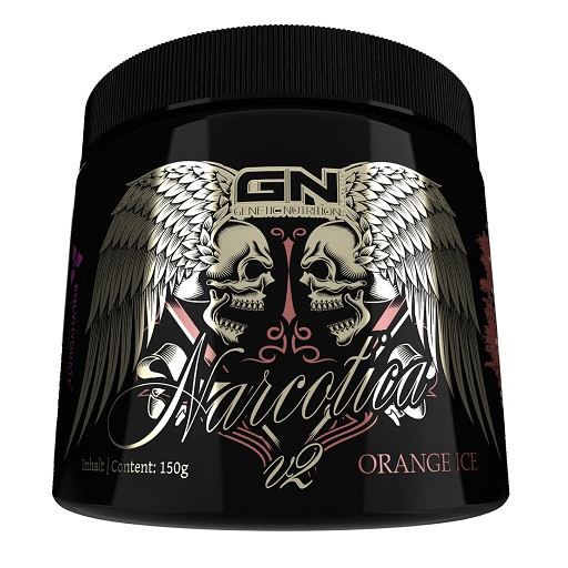 GN Narcotica Booster - 150g Orange Ice | ROUGHBULL FITNESS