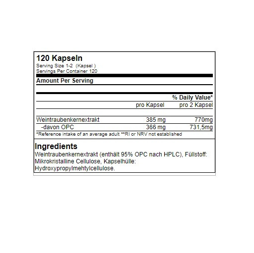 GN OPC 95 Anti-Ox - 120 Kaps. | ROUGHBULL FITNESS